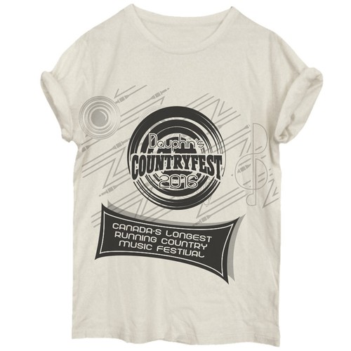 Country Music Festival Event T-shirt Logo | T-shirt contest