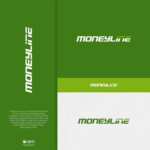 Sports betting website Moneyline.com Logo contest Diseño de ojietz