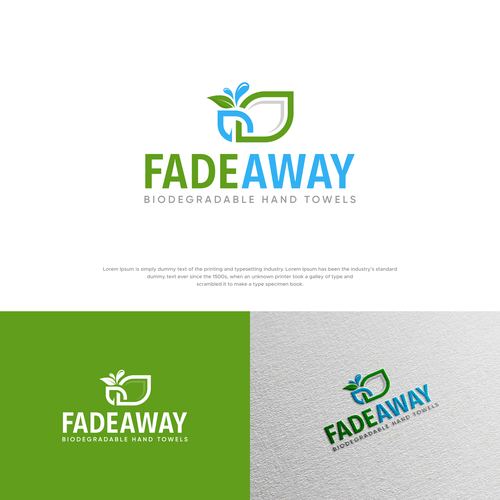 biodegradable flushable hand towels Design by MotionPixelll™