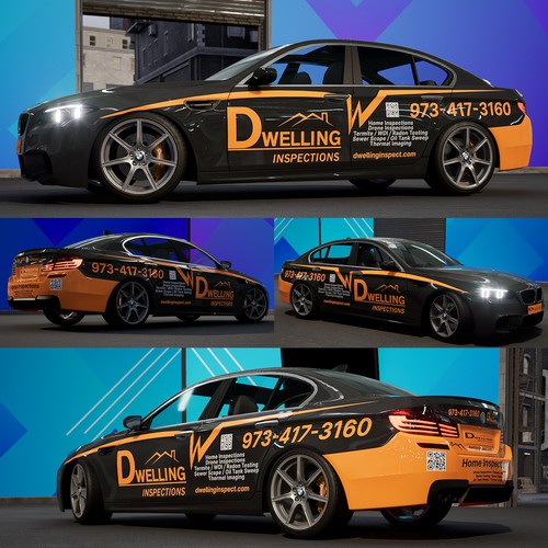 "Car wrap design" winning Logo & brand identity pack