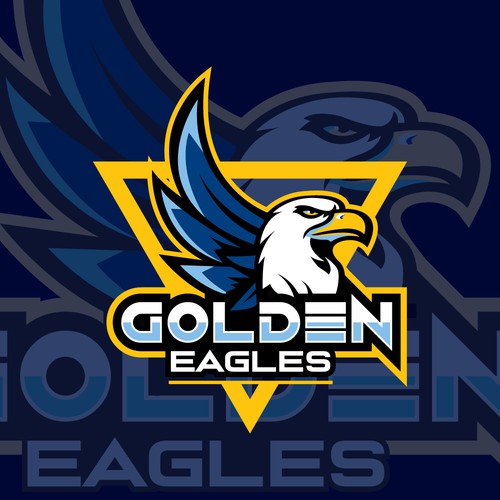 Diseño de Basketball Team Logo for the 'Golden Eagles' (fast-tracked contest)! de Web Hub Solution