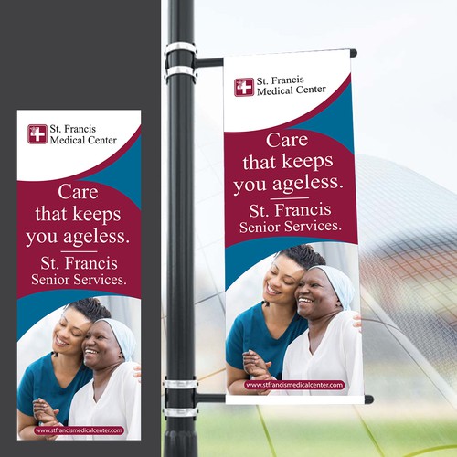 Design a banner that attracts older adults & families to use our specialized senior care & services Design réalisé par Saqi.KTS