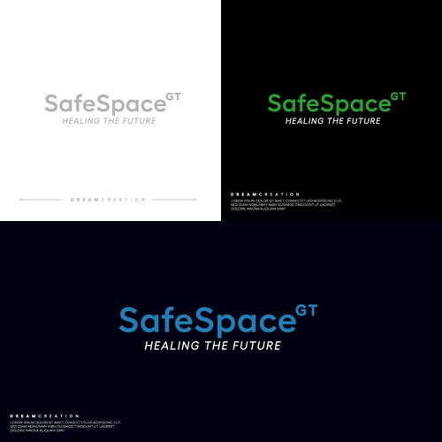 ''DreamCreation''さんのArtistic Expression for Mental Health Innovation: Design the SafeSpace GT Logoデザイン