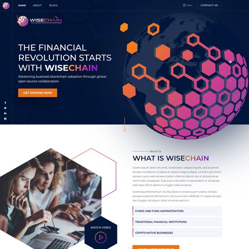 Looking for a design of two web pages Design by Jasmin_A (AMPLE)