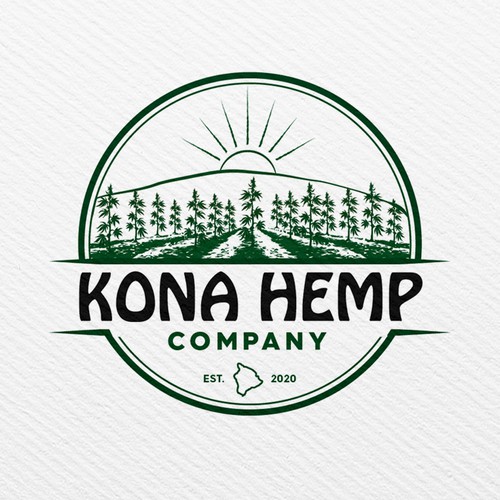 Kona hemp company logo contest Design by i - Graphics