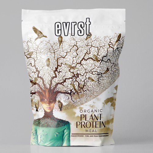 Can you help my plant protein brand come to life? Design by Jena-288