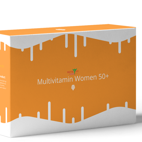 Design a premium packaging for Multivitamin for women 50+ brand for Nigerian Consumers-ontwerp door Holy_B