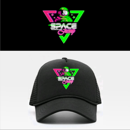Space Jump Trampoline Park - Logo Design For Space Themed Adventure Park Design by PUJYE-O