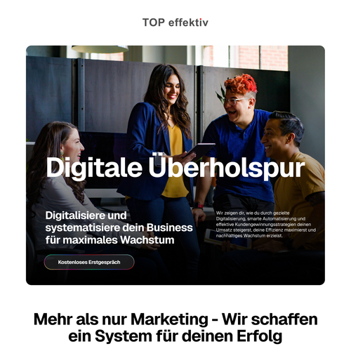 Diseño de Landing Page propuesta en el concurso por +Positive Ca$h