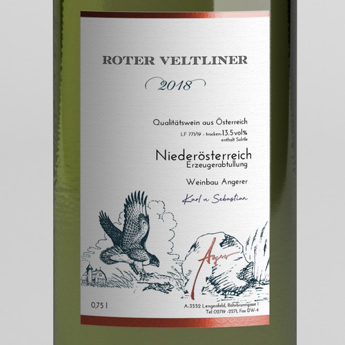 Product label contest entry by Windmill Designer™