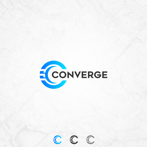 Logo for Converge event Design by petir jingga