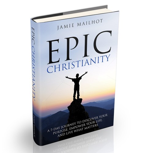 Epic Christianity Book Cover Design – Self Help and Life Motivation Christian Book – 6x9 Front and Back Design por Dreamz 14