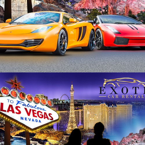 exotic car picture/destination wall poster! Design by ImsoshG