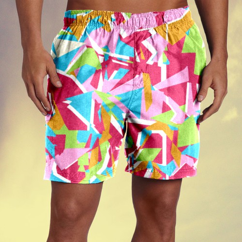 Men's Athletic Shorts Designs/Patterns Design by Gagilend