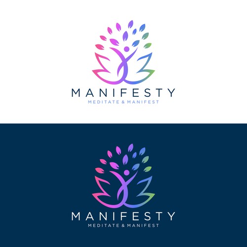 icon & logo for meditation & manifesting app Design by clarut