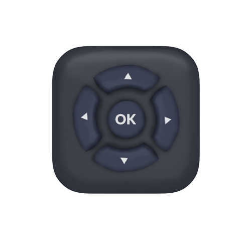 Create a catchy android app icon for a TV Remote built by YELOMO | Icon