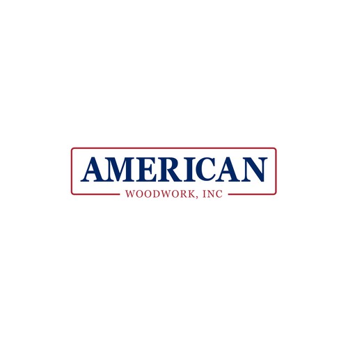 American Woodwork news a new logo Design by DesignWarrior13