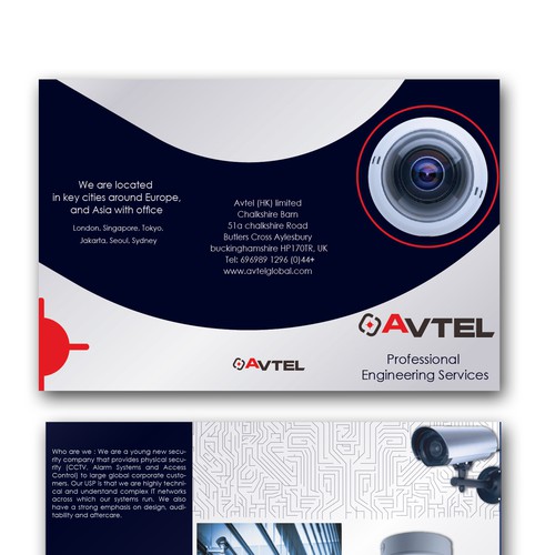 AVTEL soft brochure design | Brochure contest
