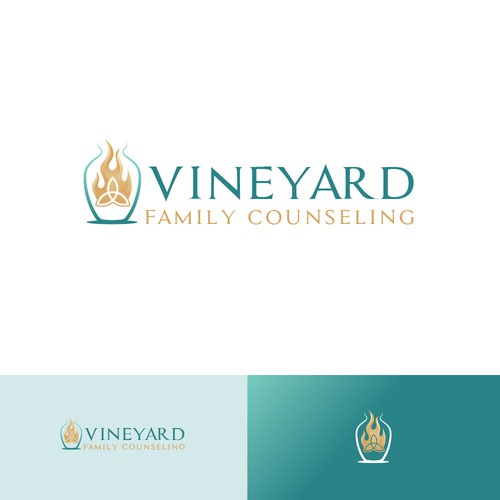 Design a sophisticated but warm and welcoming logo for a community counseling practice. Diseño de gimb