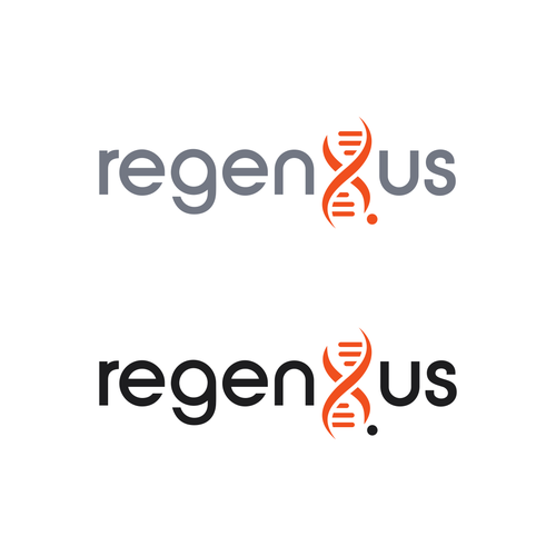 regenx.us  [high quality logo for a stem cell clinic] Design by irsART NZM