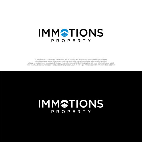 Logo IMMOTIONS PROPERTY Design by pronine9