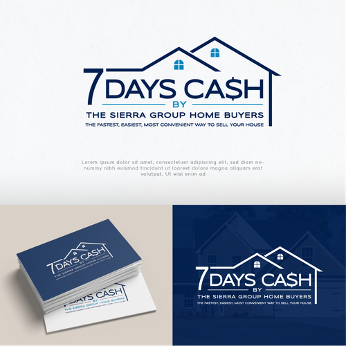 7 Days Cash  Logo Contest Design by Eli-