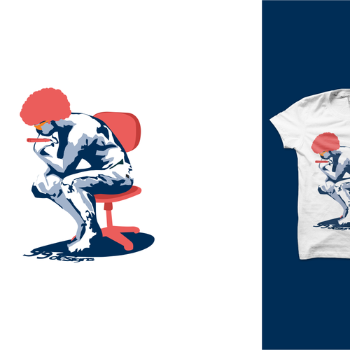Create 99designs' Next Iconic Community T-shirt Réalisé par Peper Pascual