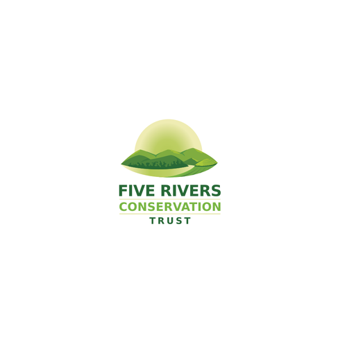 Inspiring logo for land conservation org – save farms and forests, protect clean water, and connect people to nature! Design von swgt