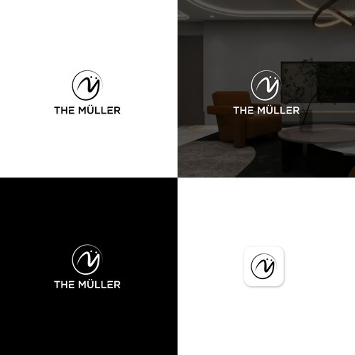 Want a challenge? Use the umlaut  - create a luxury logo for an apt building – The Müller Design by rk43_lab