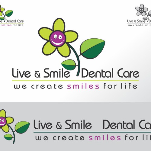 Help Live & Smile Dental Care with a new logo Design réalisé par H_K_B