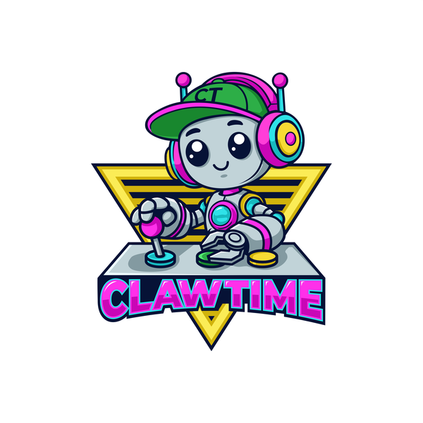 Logo concept for Clawtime