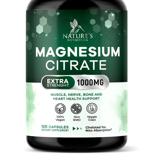 Premium Magnesium Citrate Design needed for Nature's Nutrition Design by TUNSAY