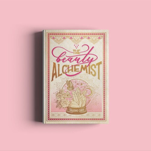 Design di Create a book cover that evokes a mood of ancient royal beauty traditions and new-age spirituality. Please see the brief di TypoManic