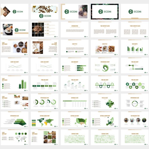 Powerpoint template for a soft commodity Group Design by Sumaiya_5