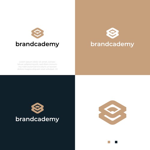 New logo & styleguide for modern startup selling online courses Design by Clefiolabs Studio™
