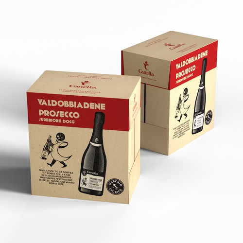 NEW CASE for Prosecco DOCG "MARCHIO STORICO" Design by Windmill Designer™