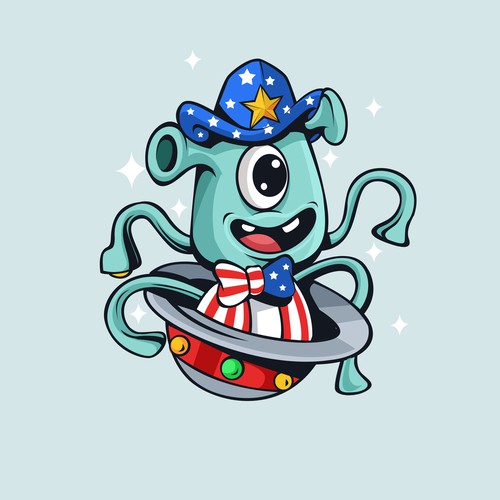 Mascot for Uranus Fudge Factory and General Store Design by pmAAngu
