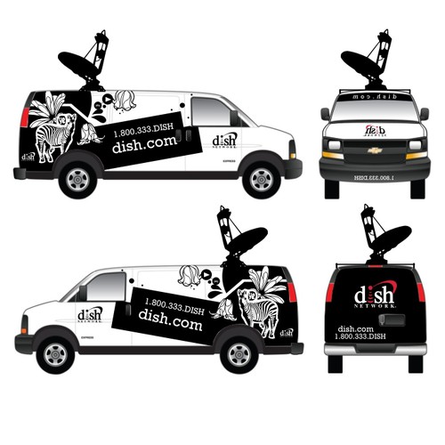 V&S 002 ~ REDESIGN THE DISH NETWORK INSTALLATION FLEET Design by NEX Creative