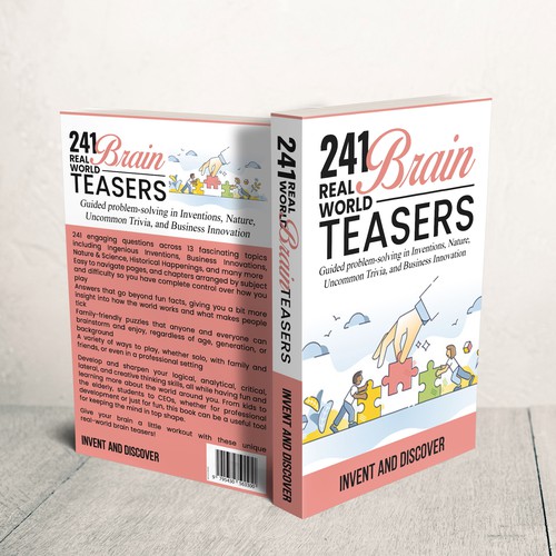 Book Cover - Creativity, Innovation, Inventions, Lateral thinking Design by Zahari Studio