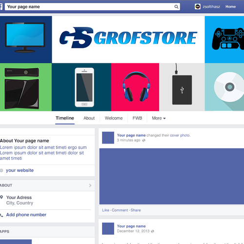 Facebook cover contest entry by Armin Avdić