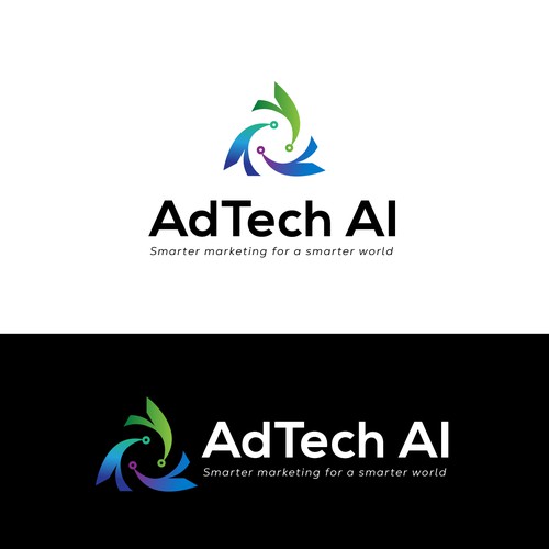 *New* AdTech.AI (or AdTech AI) : Advertising SAAS Company !need an identity! Design by ♔KDR♔Designs