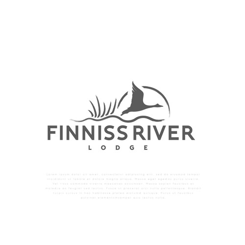 Logo for new Luxury Lodge on a working cattle station in the NT Design by Michael San Diego CA