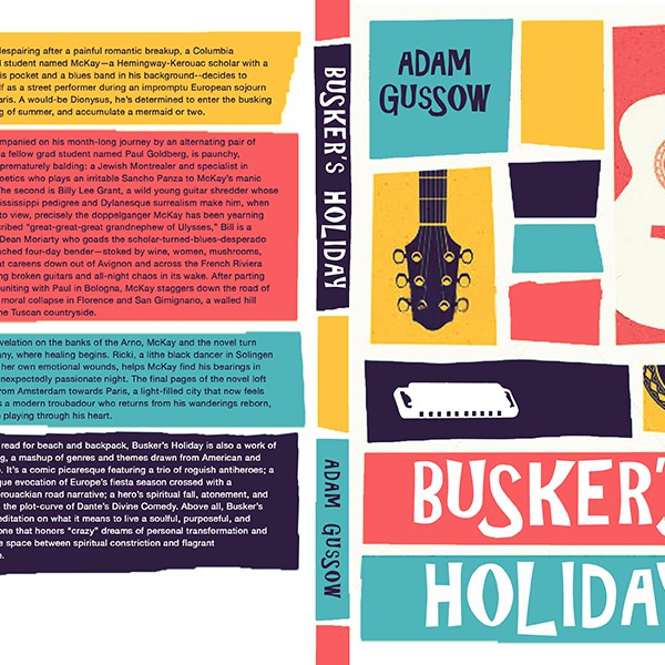 Saul Bass–Style Book Cover for Summer Read