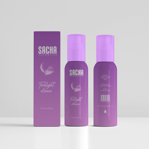 Sacha Body Mist Design by Ahtisham_ali