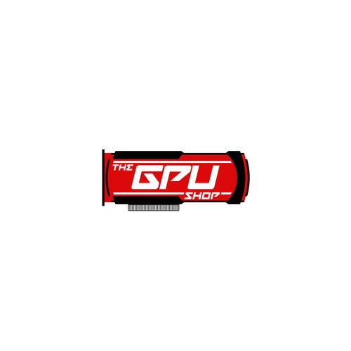 Create a futuristic logo for "The GPU Shop" Design by tetu sign