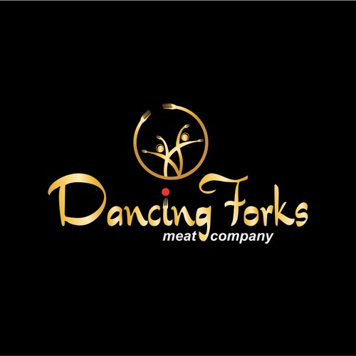 New logo wanted for Dancing Forks Meat Company Diseño de Songv™
