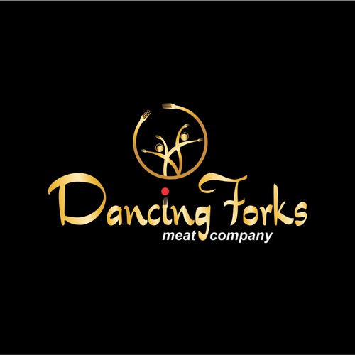 New logo wanted for Dancing Forks Meat Company Design by Songv™