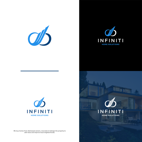 Design a unique & modern Infinity mark for "Infiniti Home Solutions" Design by deCEE