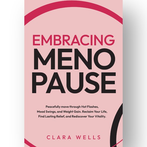 I need a book cover that connects with women about menopause Design by Creative_Crafter