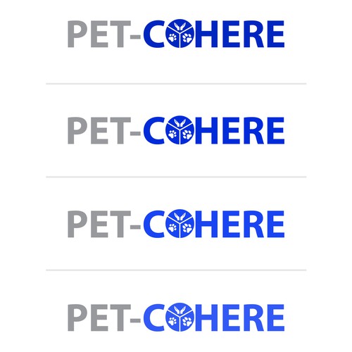 Create a Playful and Modern Logo for PET-COHERE, an E-Commerce Brand Focus on Pet Bonding. Design by KamranAwan99